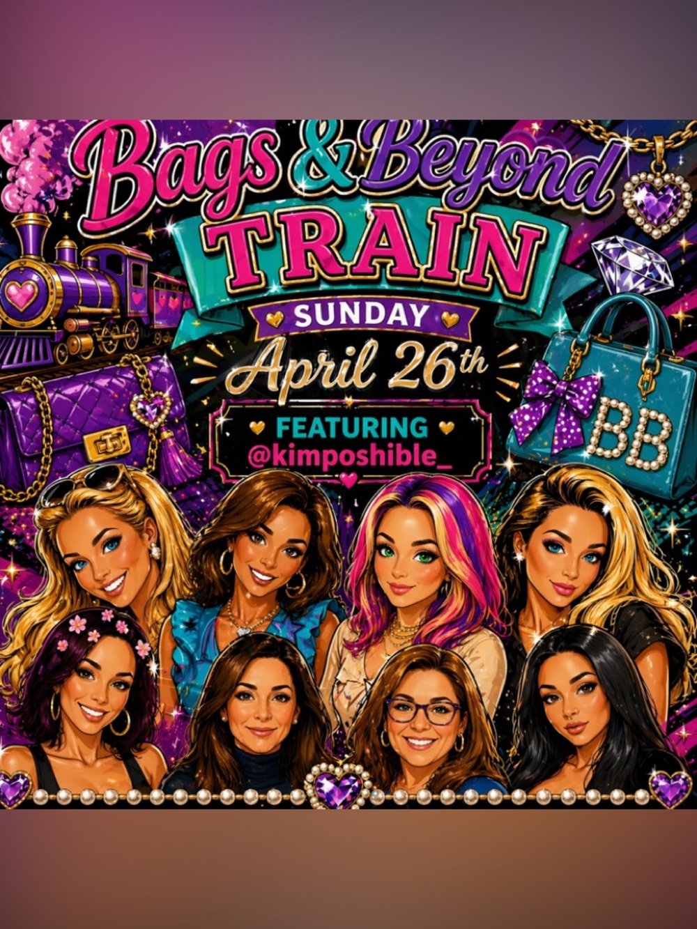 Bags and Beyond Show, every SUNDAY starting at 8 am EST, Let’s do this!